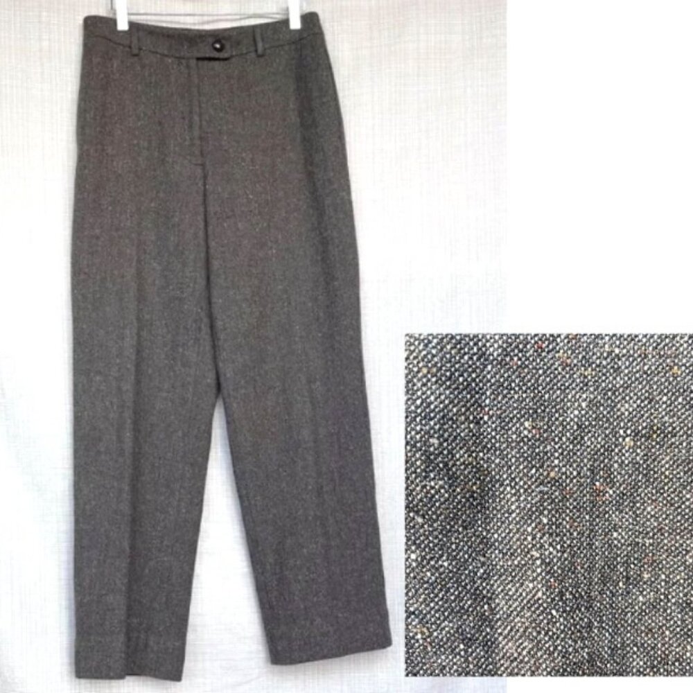 Vintage Made in Italy High Waist Pants Wool Cashmere Equestrian Preppy Vintage